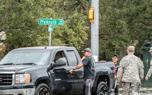 Georgia National Guard Hurricane Matthew Relief Efforts