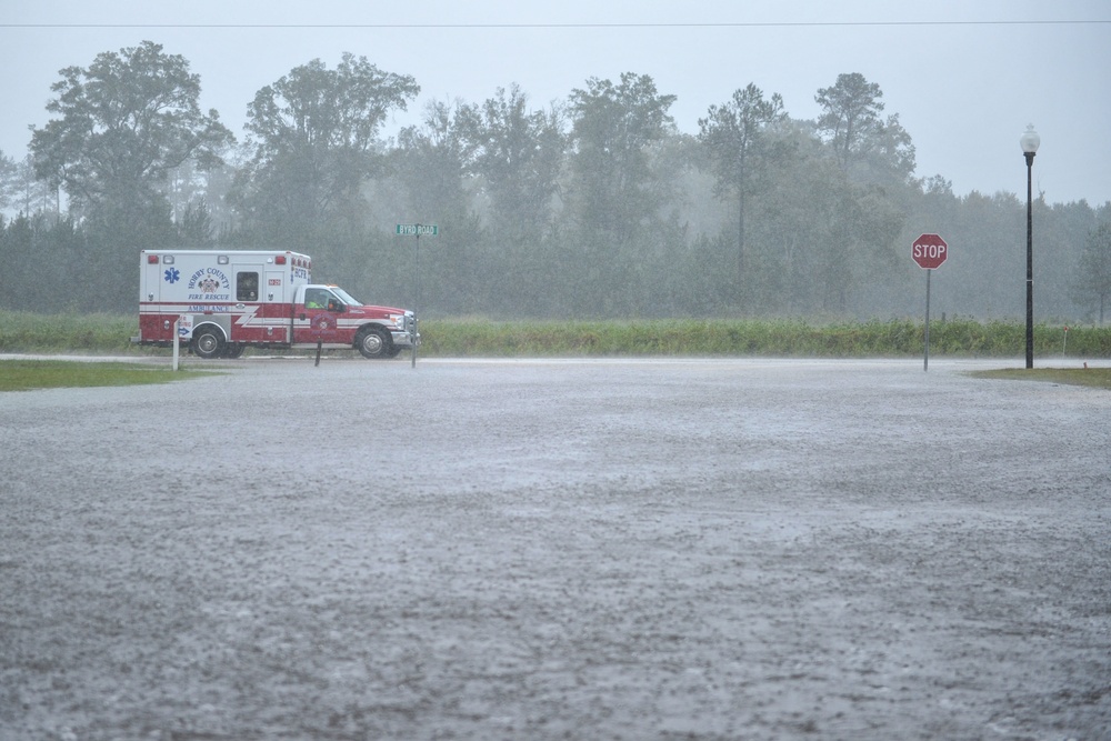 SC National Guard Hurricane Matthew Emergency Response