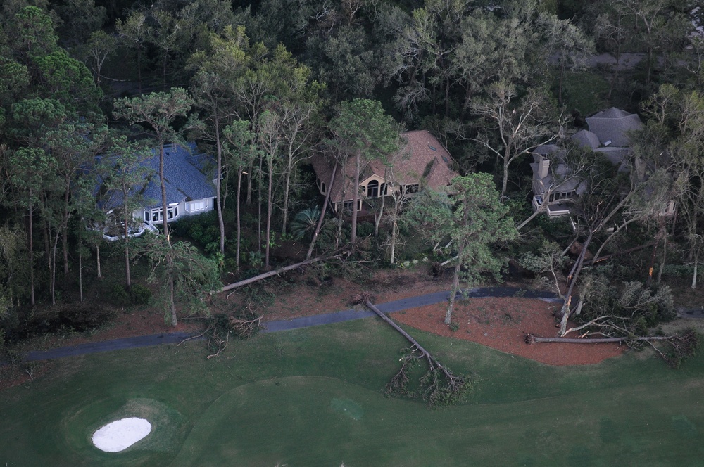 SC National Guard Hurricane Matthew Damage Assessment