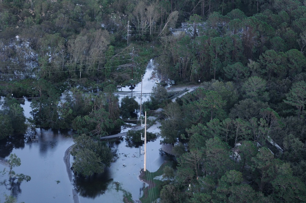 SC National Guard Hurricane Matthew Damage Assessment
