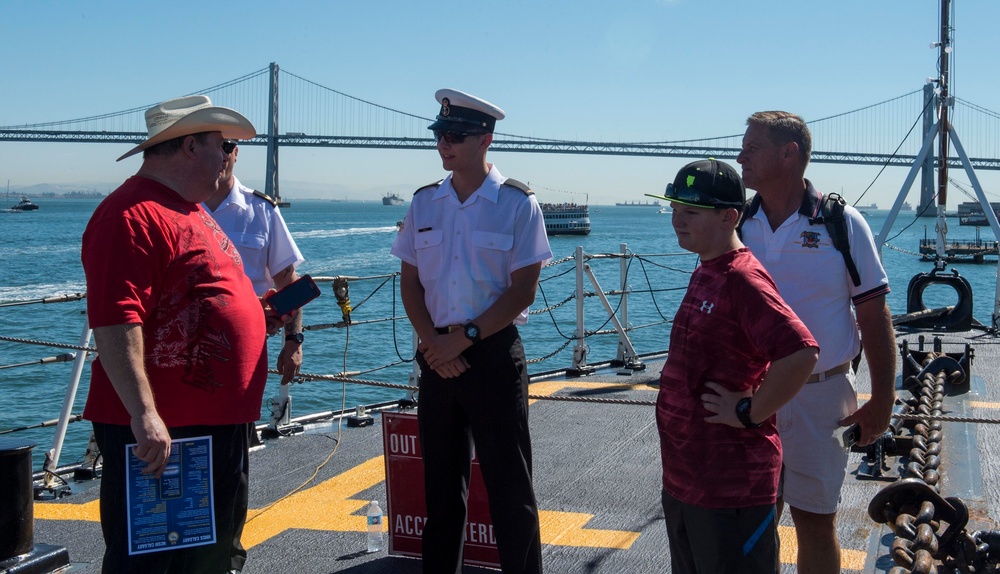 Ship Tours During San Francisco Fleet Week