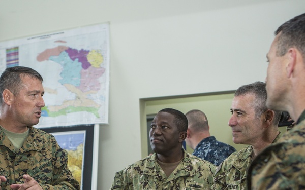 Rear Adm. Roy Kitchener visits JTF Matthew
