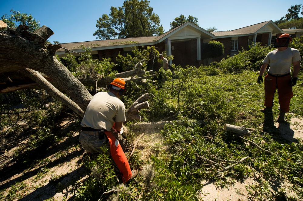 Joint Base Charleston Recovers from Hurricane Matthew