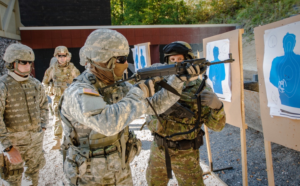 Indiana National Guard MPs zero-in at Slovak Shield 2016