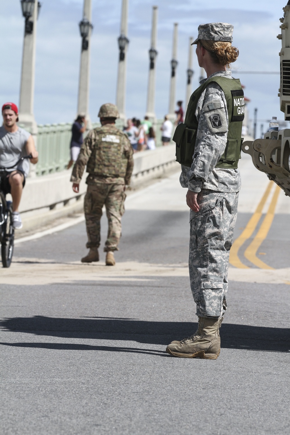 Florida National Guard Soldiers support local law enforcement