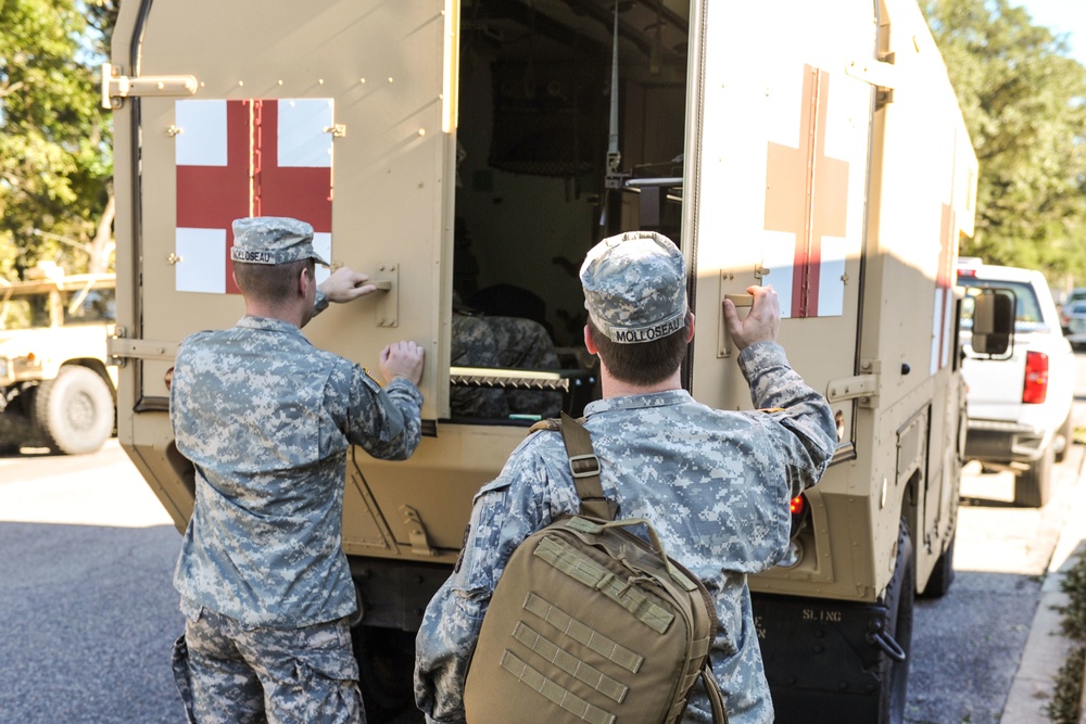 SC National Guard Hurricane Matthew Emergency Response