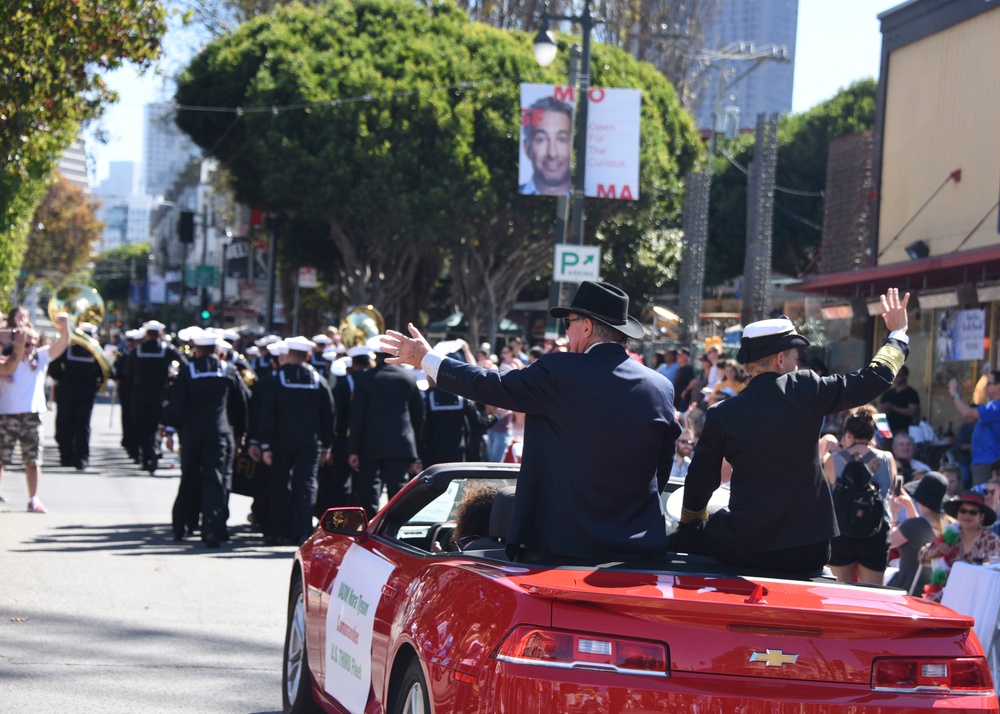 Italian Heritage Parade During San Francisco Fleet Week