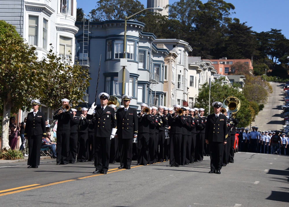 Italian Heritage Parade During San Francisco Fleet Week