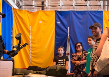 HMCS Calgary Hosts Ship Tour For San Francisco Fleet Week