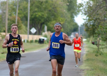 Thunderbirds of the 45th Infantry Brigade Combat Team hosts the sixth annual fallen heroes half marathon