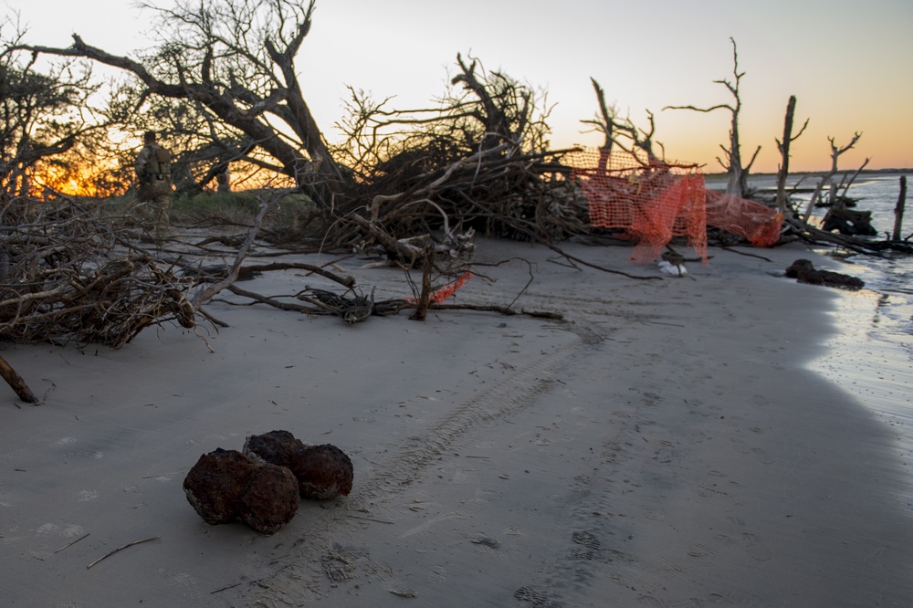 Joint Base Charleston EOD responds to Civil War era UXO