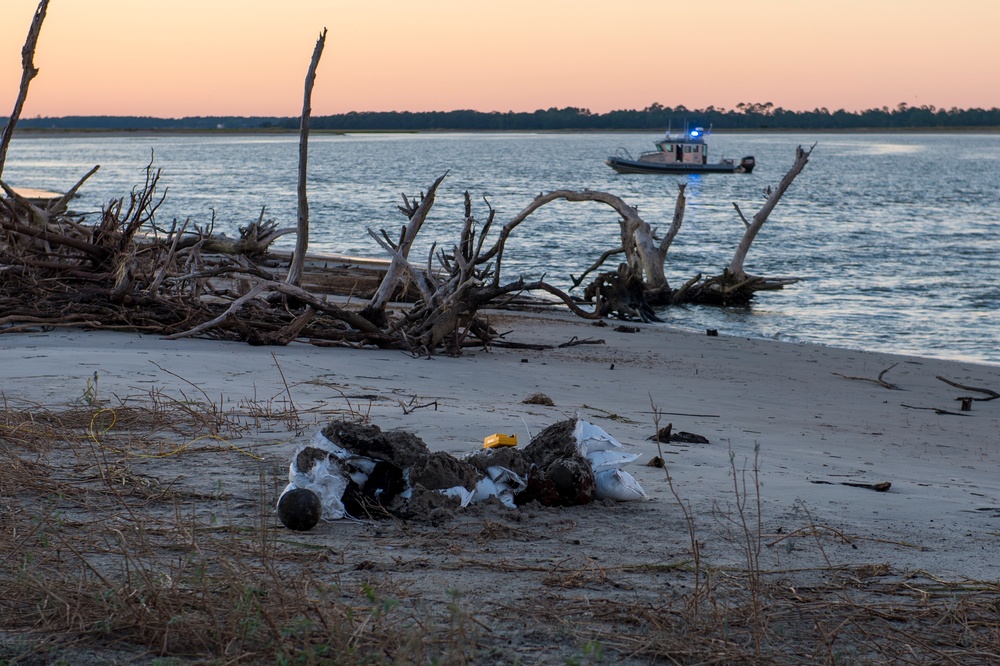 Joint Base Charleston EOD responds to Civil War era UXO