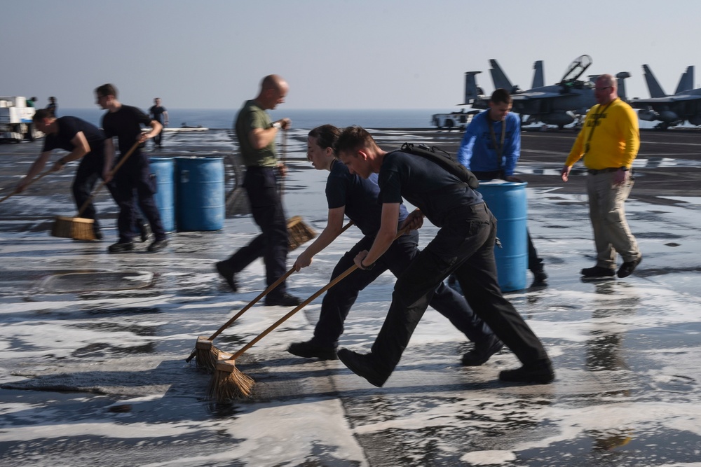 USS Dwight D. Eisenhower Deployment