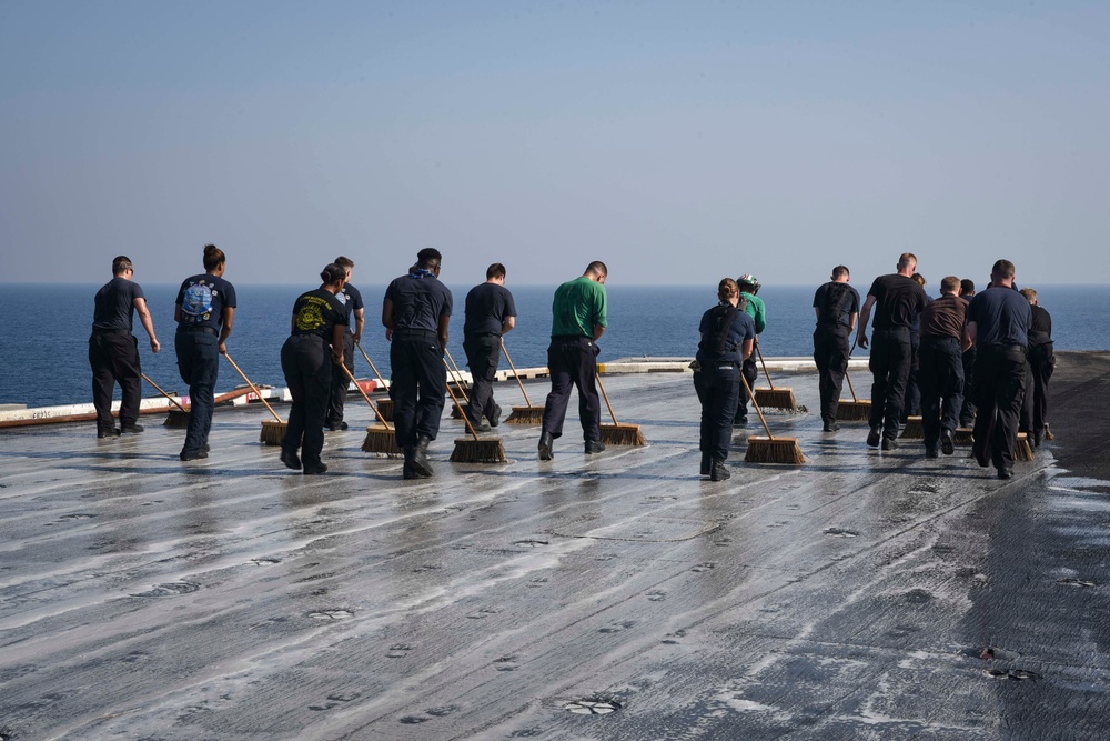 USS Dwight D. Eisenhower Deployment