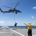 USS Coronado (LCS 4) conducts UNREP and VERTREP with USNS Richard E. Byrd