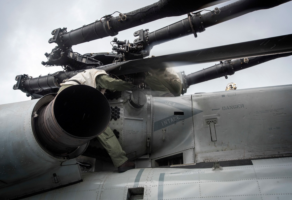 Flight Operations Aboard USS Bonhomme Richard (LHD 6)