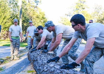 116th Air Control Wing supports civil authorities in the aftermath of Hurricane Matthew