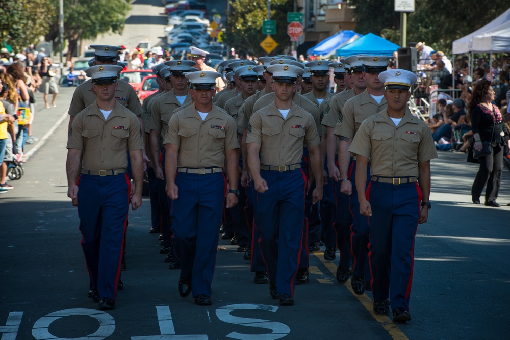 Marines participate in Italian Heritage Day Parade