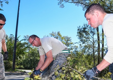 116th Air Control Wing supports civil authorities in the aftermath of Hurricane Matthew