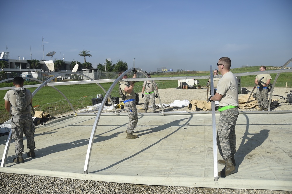 621 Contingency Response Wing in Haiti 2016