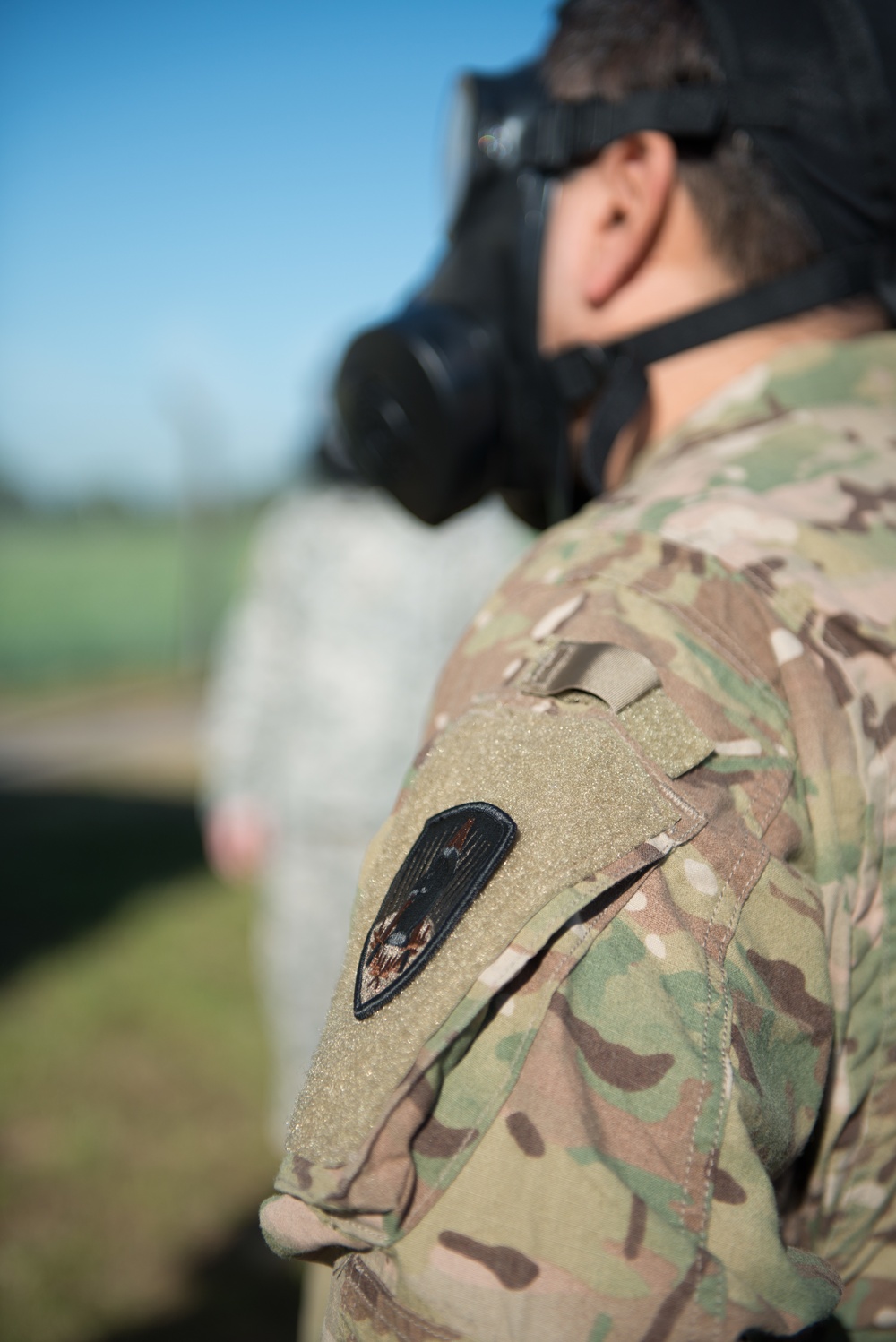 650th MI Gp Soldiers practice CBRN defense