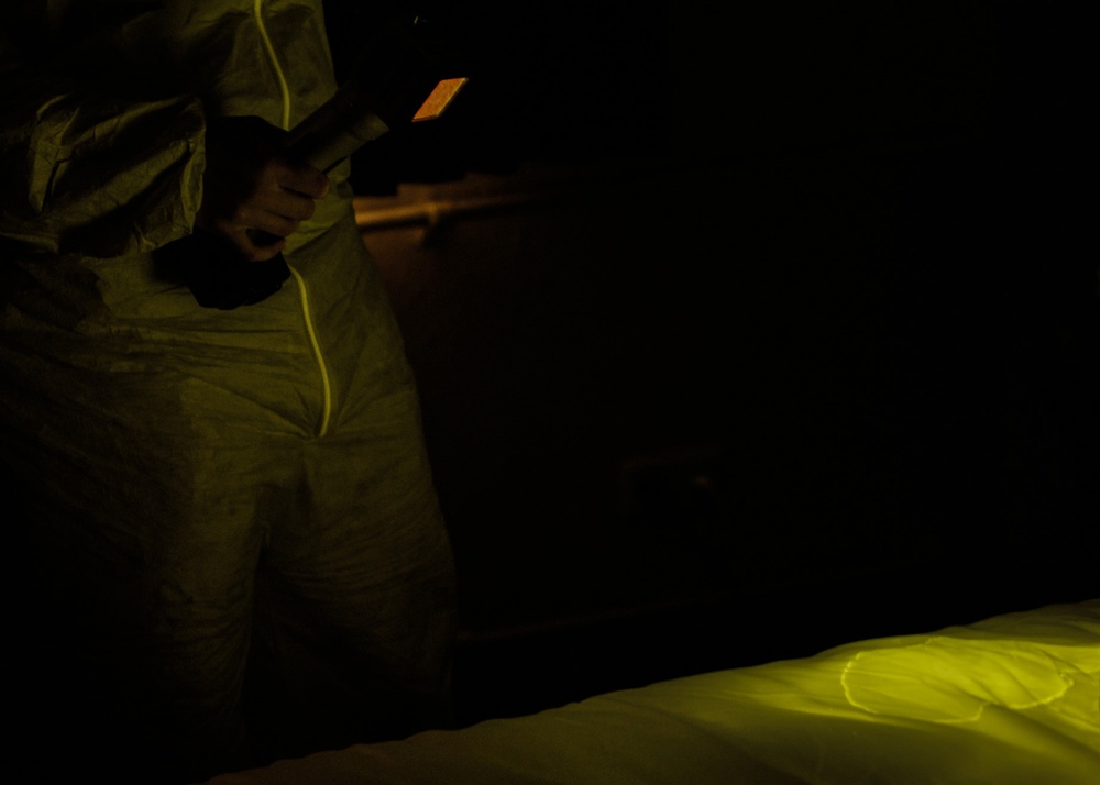 USAFE facilitators surprise AFOSI agents with mock crime scene