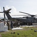 U.S. Marines deliver food supplies to areas affected by Hurricane Matthew
