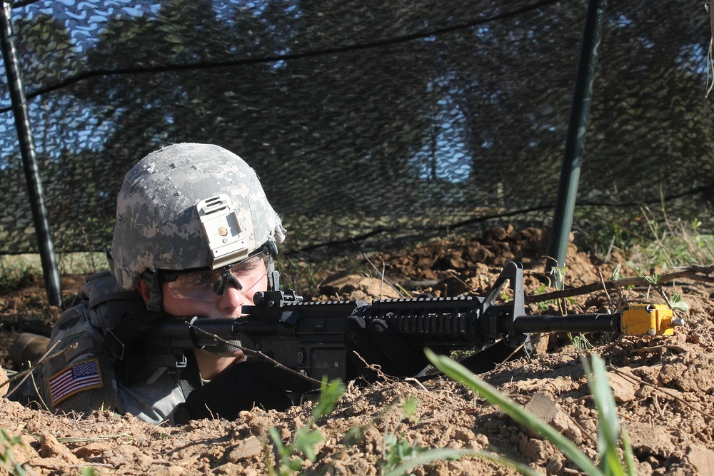 Maintenance Soldiers exercise tactical skills