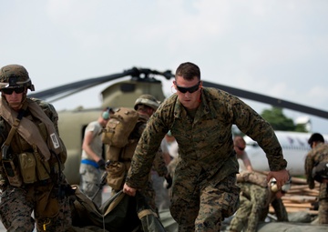 24th MEU brings heavy lifters, aid Haitian government after Matthew