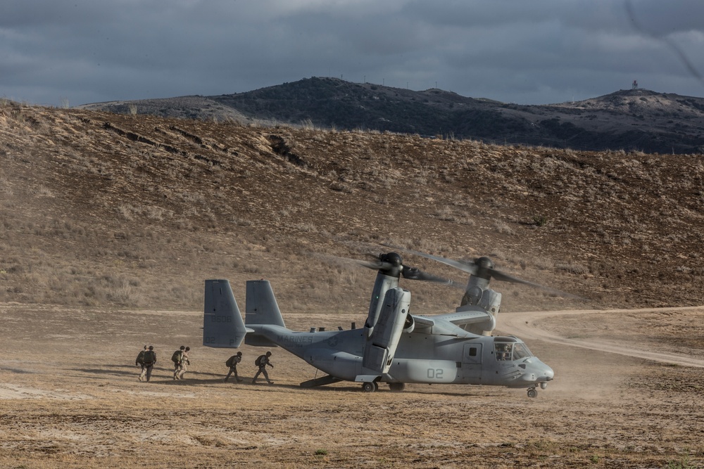 Air, Land and Sea: Marines infiltrate from the sky