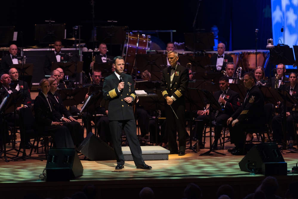 U.S. Navy Band presents concert in celebration of Navy's 241st birthday