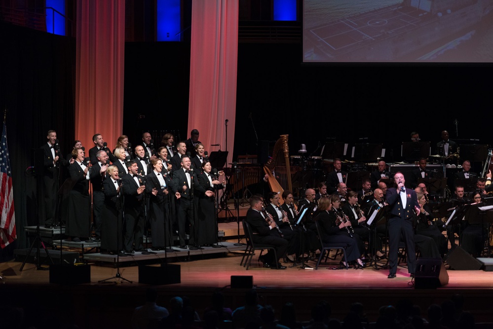 U.S. Navy Band presents concert in celebration of Navy's 241st birthday