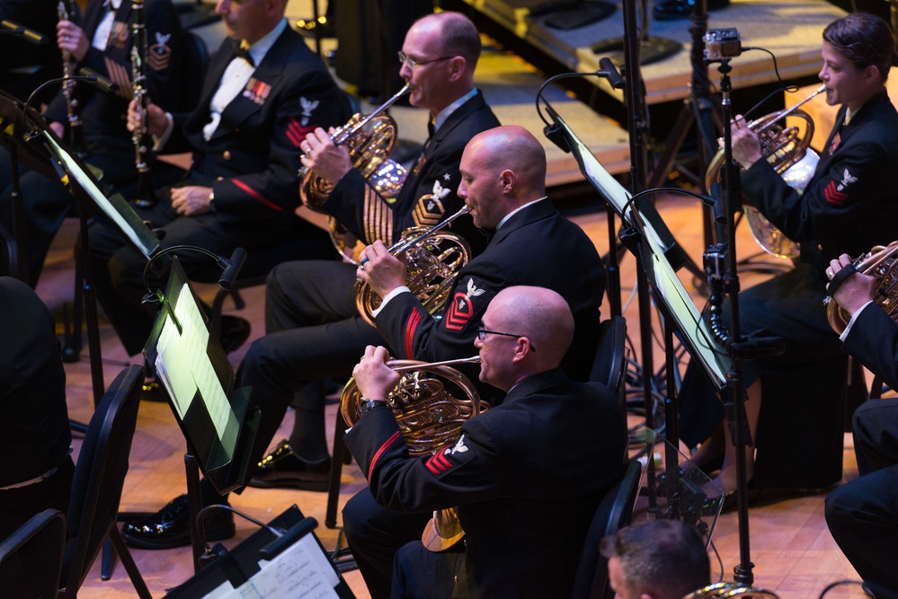 U.S. Navy Band presents concert in celebration of Navy's 241st birthday