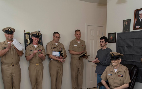 NASWI Sailor designated honorary CPO