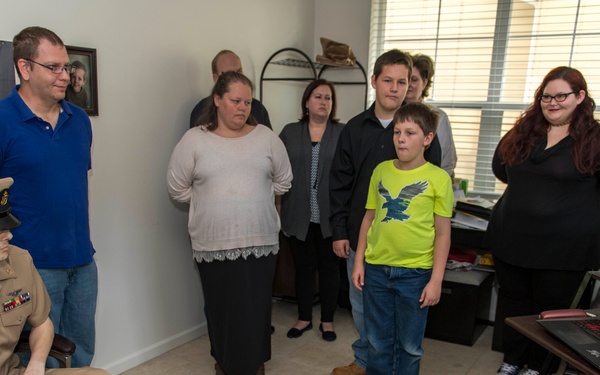 NASWI Sailor designated honorary CPO