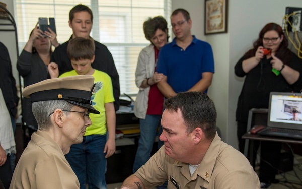 NASWI Sailor designated honorary CPO