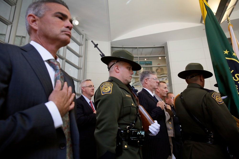 Border Patrol Chief Mark Morgan sworn-in