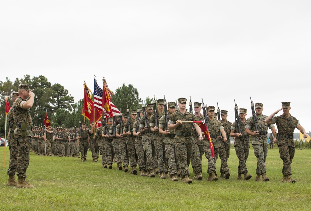 6th Marine Regiment Relief &amp; Appointment