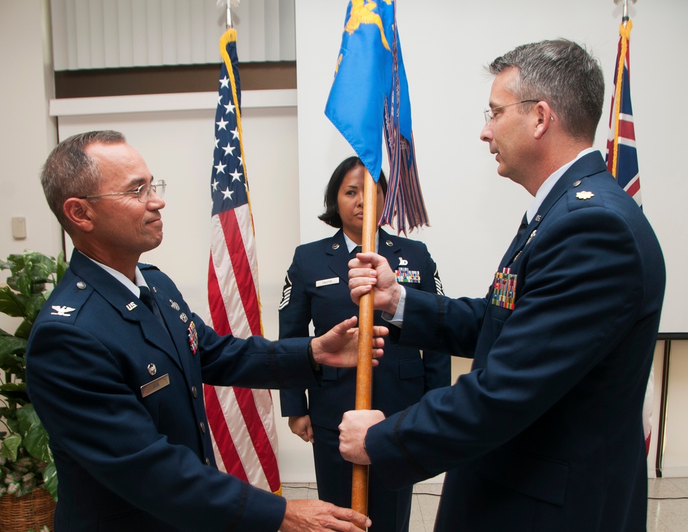 Green assumes command of 154th LRS