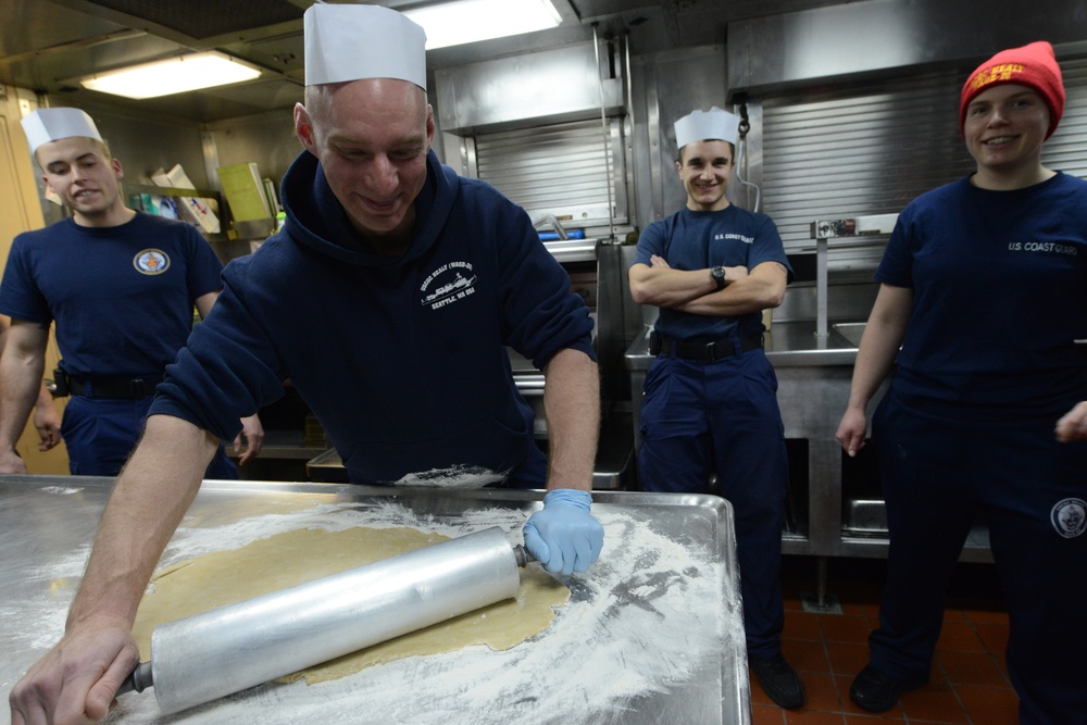 Coast Guard Cutter Healy holds baking class