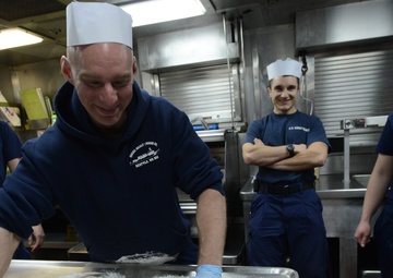 Coast Guard Cutter Healy holds baking class