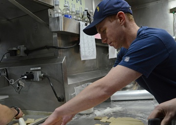 Coast Guard Cutter Healy holds baking class
