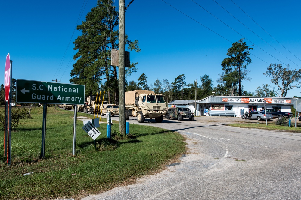 SC National Guard Hurricane Matthew Emergency Response