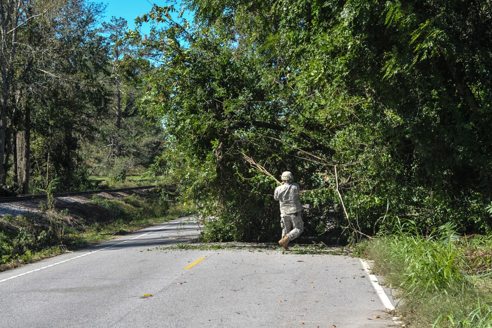 SC National Guard Hurricane Matthew Emergency Response