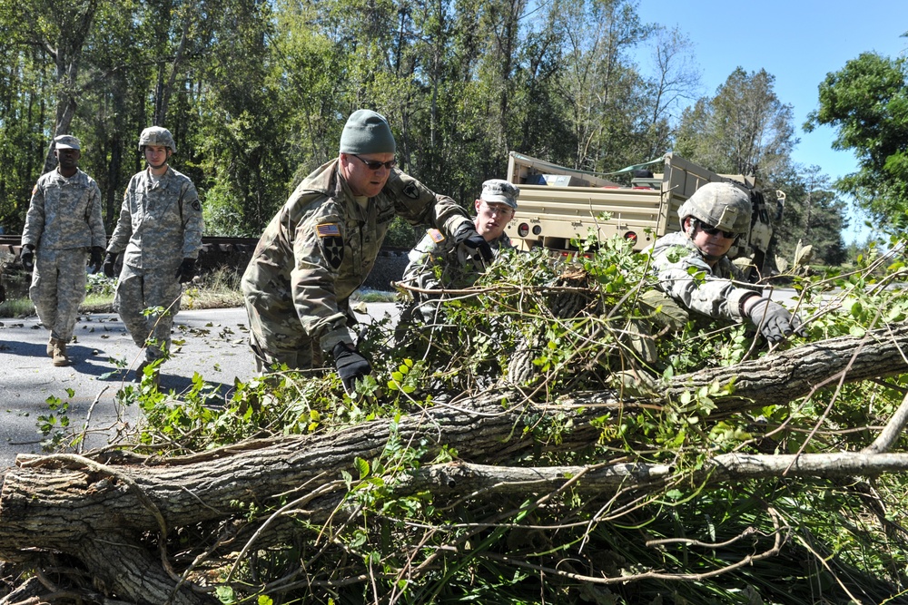 SC National Guard Hurricane Matthew Emergency Response