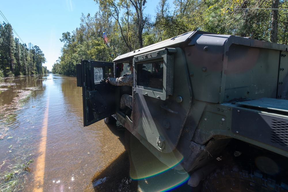 SC National Guard Hurricane Matthew Emergency Response