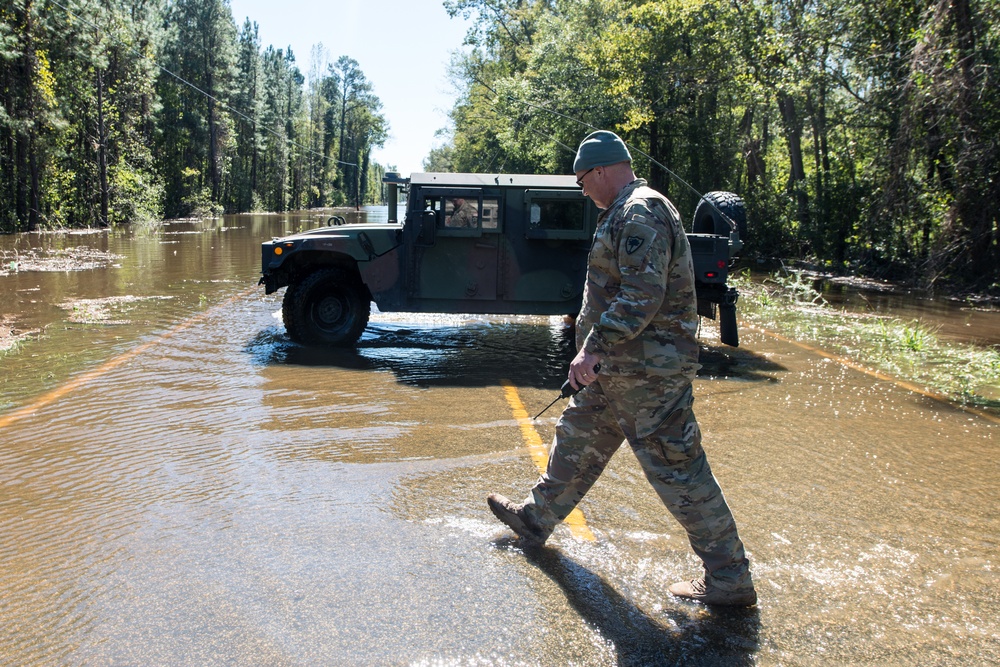 SC National Guard Hurricane Matthew Emergency Response