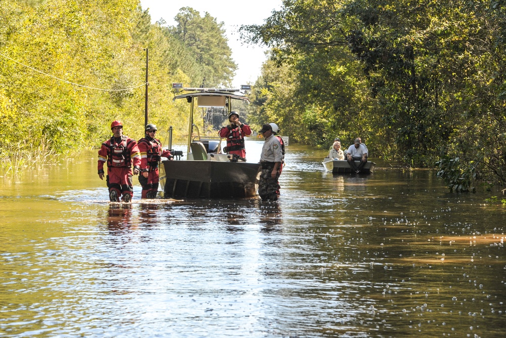 SC National Guard Hurricane Matthew Emergency Response