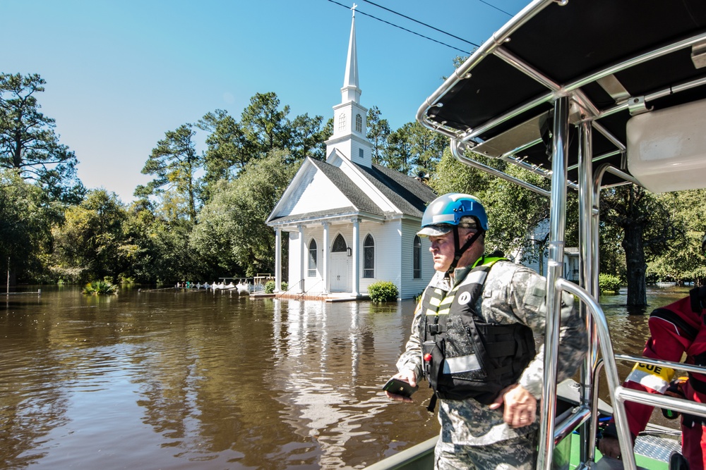 SC National Guard Hurricane Matthew Emergency Response