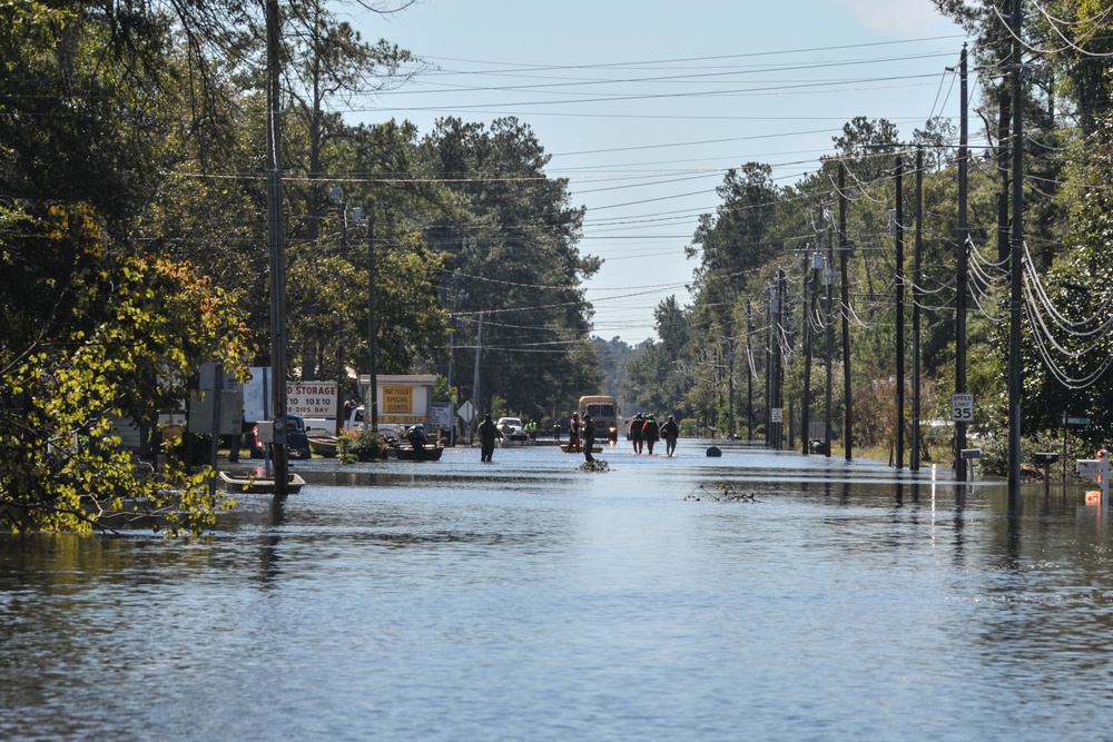 SC National Guard Hurricane Matthew Emergency Response